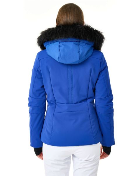 Куртка горнолыжная Poivre Blanc с иск.мехом W24-0802-WO/A синий в Самаре