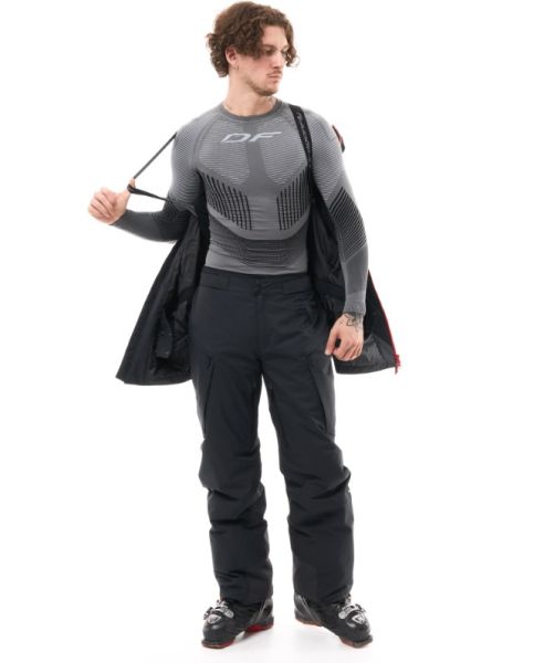 Куртка горнолыжная Dragonfly утепленная Gravity Man Black-Red в Самаре