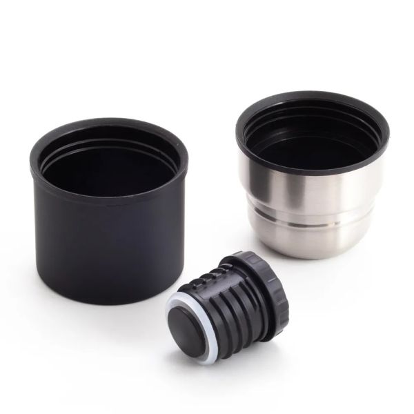 Термос Следопыт Cosmos 1л.с двойной крышкой черный