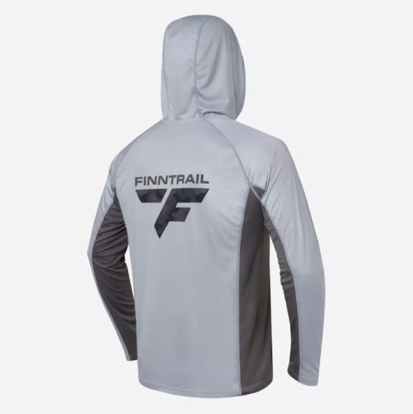 Лонгслив Finntrail мужской Wave Big Logo 6614 Grey в Самаре