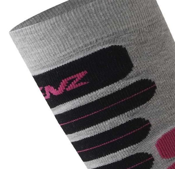 Купить Носки LENZ Skiing 2.0 Light Grey/Pink в Самаре