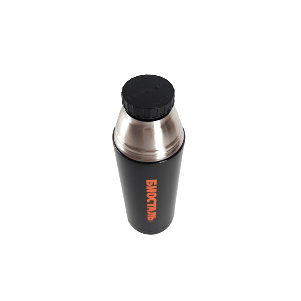 Термос Биосталь-Спорт 1,2 л.черный