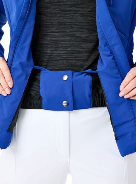 Куртка горнолыжная Poivre Blanc с иск.мехом W24-0802-WO/A синий в Самаре