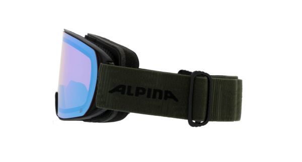 Купить маска alpina г/л nakiska q black-olive matt/q green s2 в Самаре