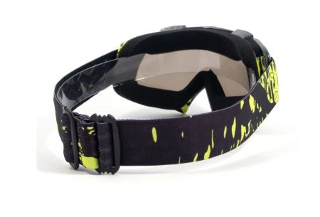 Купить Очки мотоциклетные/снегоходные Следопыт М6,линзы chrome silver+ transparent в Самаре