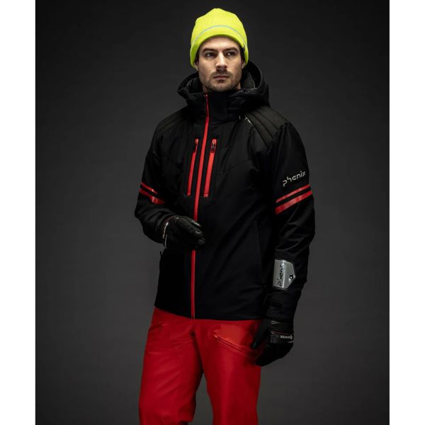 Куртка горнолыжная Phenix Traction с капюшоном BK в Самаре