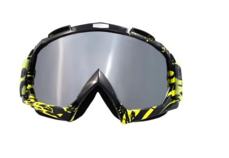 Купить Очки мотоциклетные/снегоходные Следопыт М6,линзы chrome silver+ transparent в Самаре