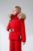 Куртка горнолыжная Poivre Blanc с иск.мехом W21-1003-JRGL/A красный в Самаре