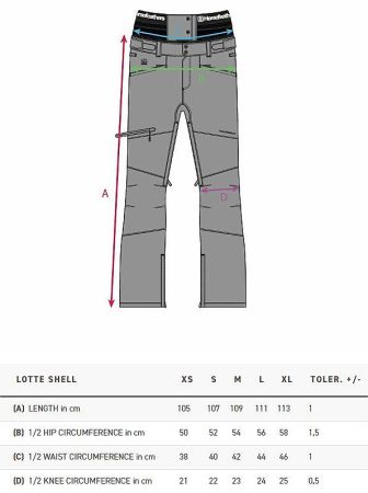 Штаны сноубордические Lotte Pants black HORSEFEATHERS в Самаре